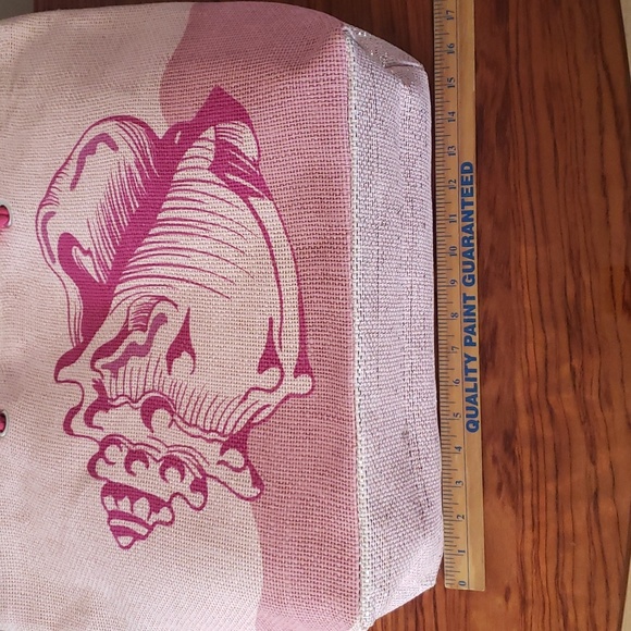 NWT Paradise Bags Beautiful Pink 🩷 beach ⛱️  Tote - Picture 10 of 17